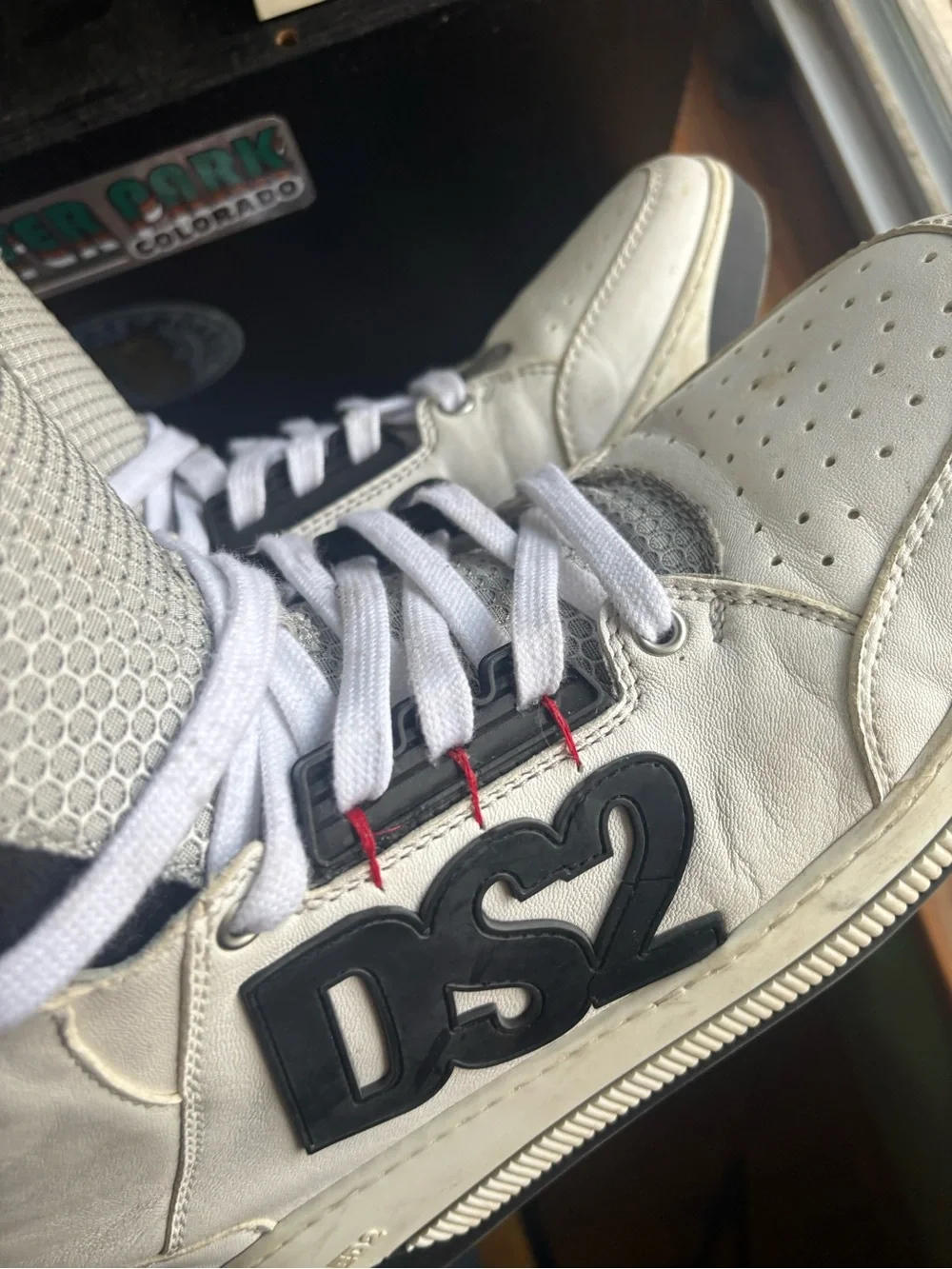 DSQUARED2 ankle padded tongue